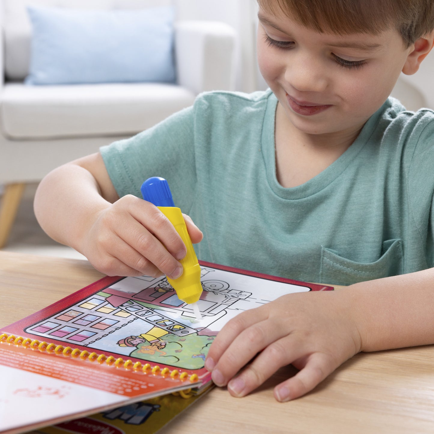 Melissa & Doug - Water WOW! Fahrzeuge, Malen