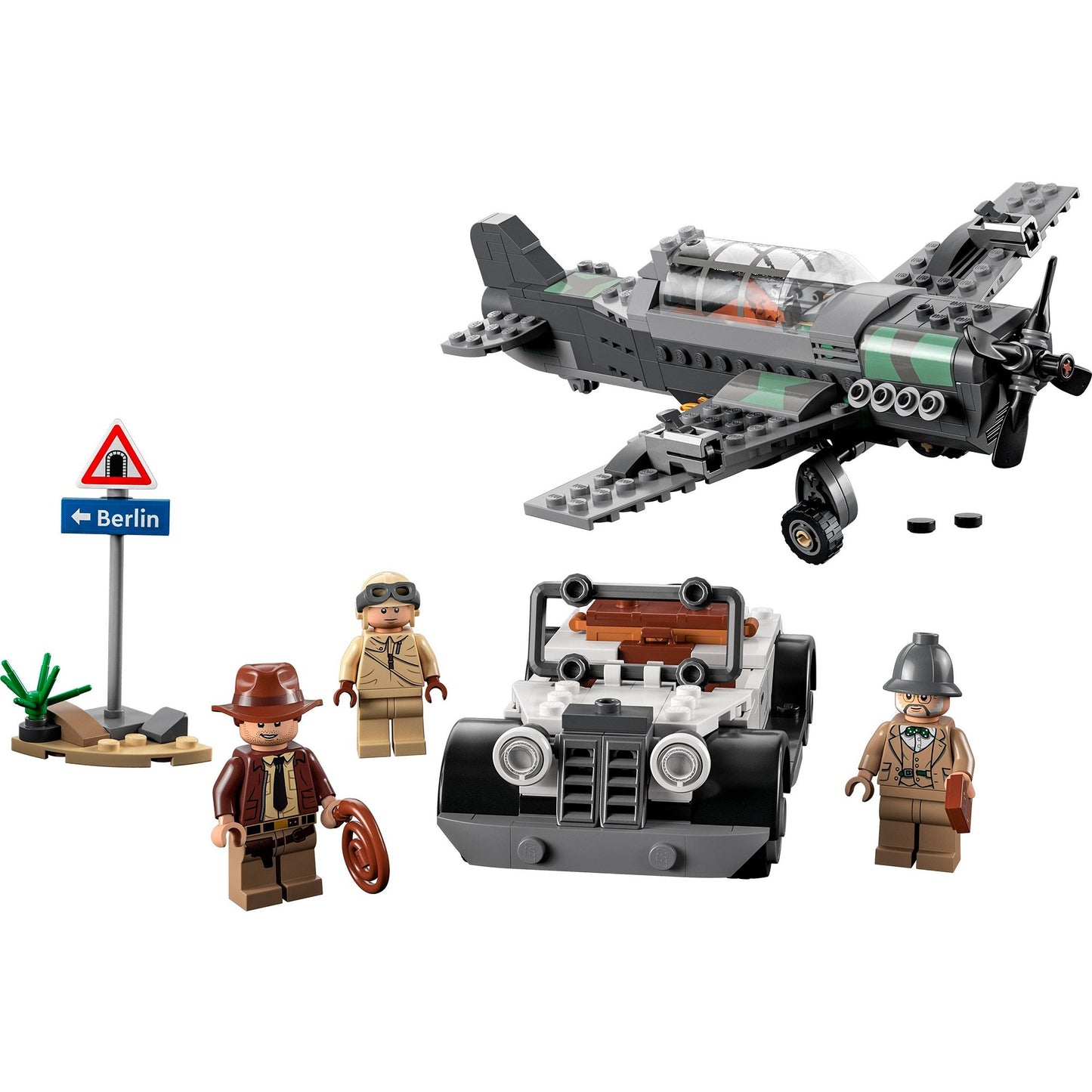 LEGO 77012 Indiana Jones Flucht vor dem Jagdflugzeug, Konstruktionsspielzeug