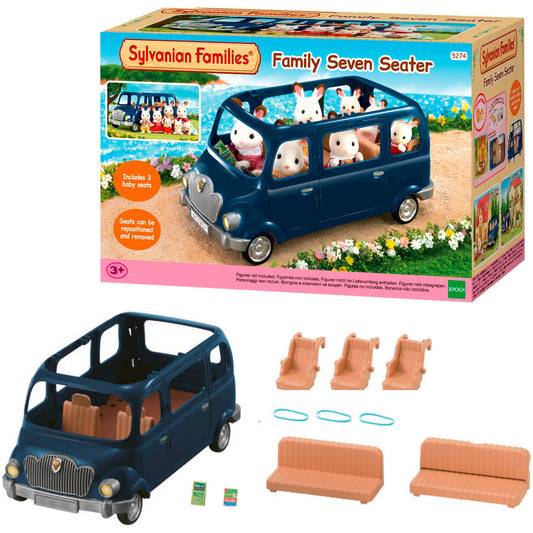 Sylvanian Families - Familien-Siebensitzer, Konstruktionsspielzeug