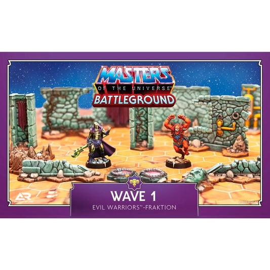 Asmodee Masters of the Universe: Battleground Wave 1 - Evil Warriors-Fraktion, Brettspiel