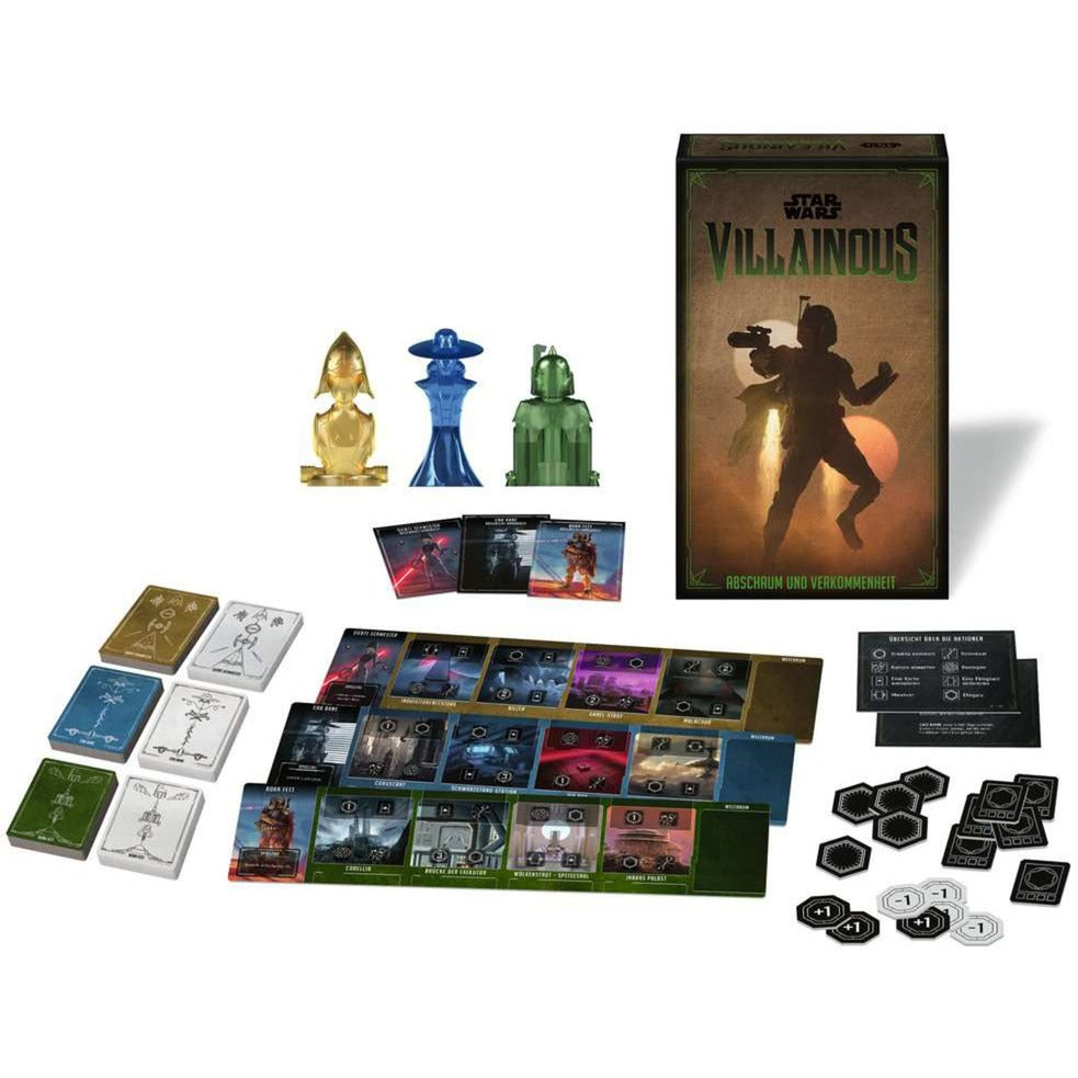 Ravensburger Star Wars Villainous - Abschaum und Verkommenheit, Brettspiel