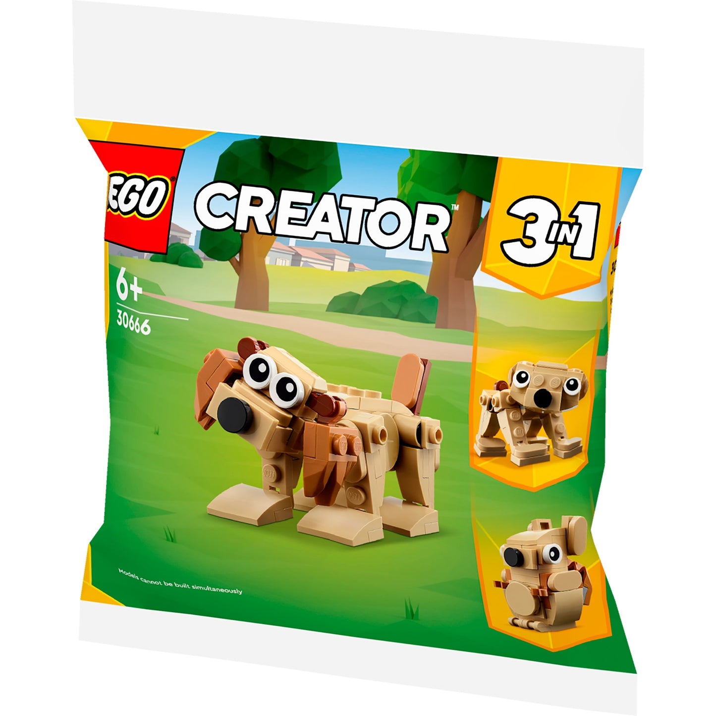 LEGO 30666 Creator 3-in-1 Geschenkset mit Tieren, Konstruktionsspielzeug