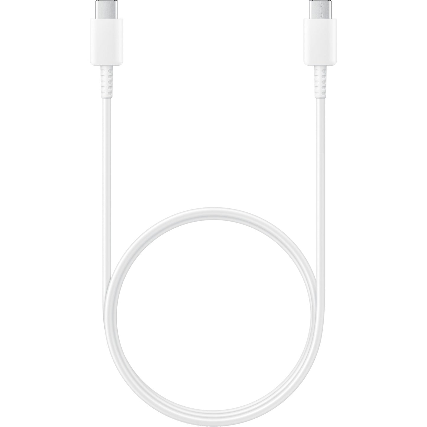 Samsung USB 2.0 Kabel, USB-C Stecker > USB-C Stecker (weiss, 1 Meter, Laden mit bis zu 60 Watt)