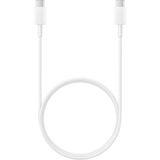 Samsung USB 2.0 Kabel, USB-C Stecker > USB-C Stecker (weiss, 1 Meter, Laden mit bis zu 60 Watt)