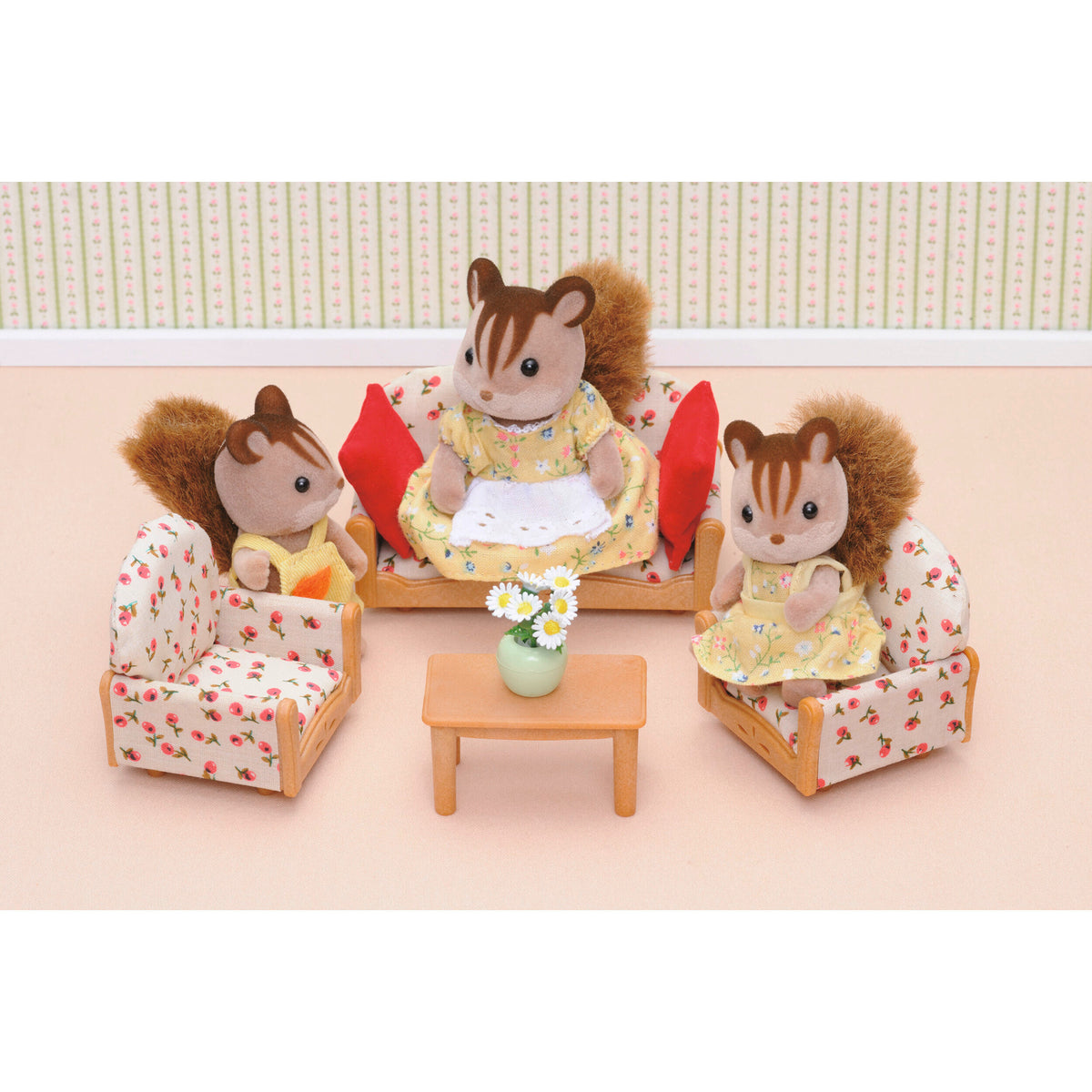 Sylvanian Families - Dreiteilige Sitzgruppe, Konstruktionsspielzeug