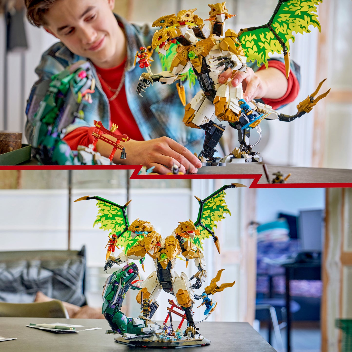 71872 Ninjago Duell mit dem Ultradrachen, Konstruktionsspielzeug