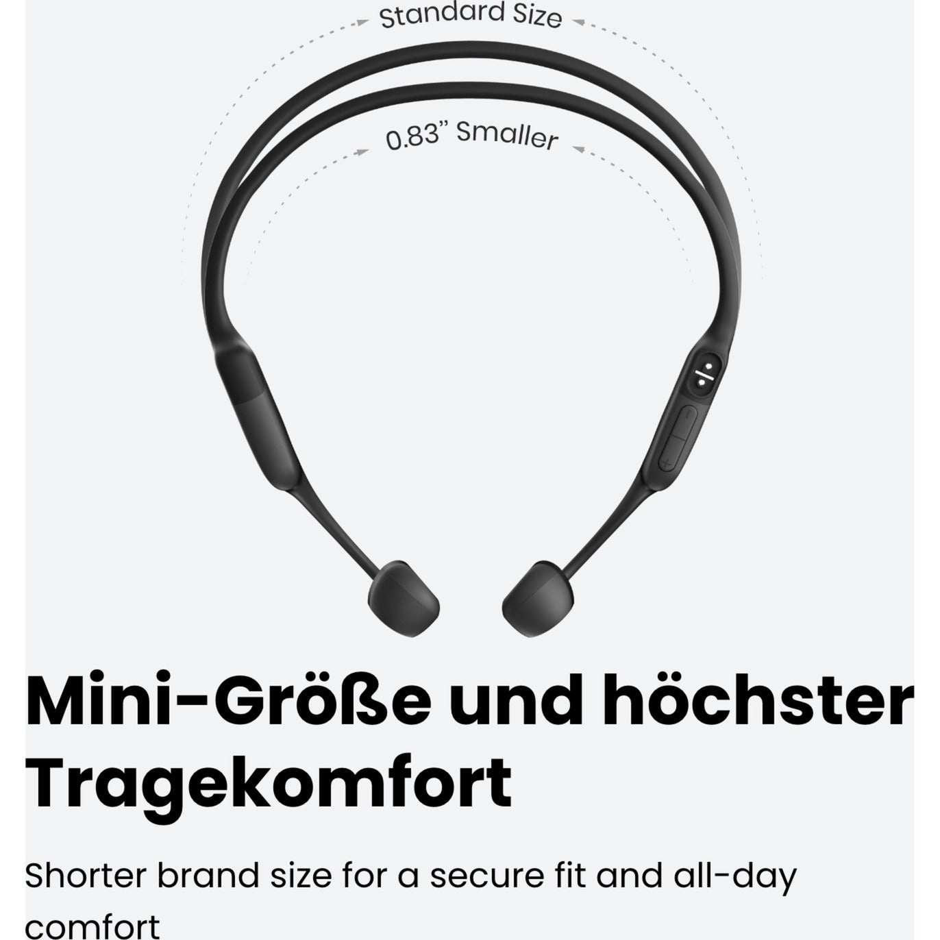 OpenRun Mini, Kopfhörer