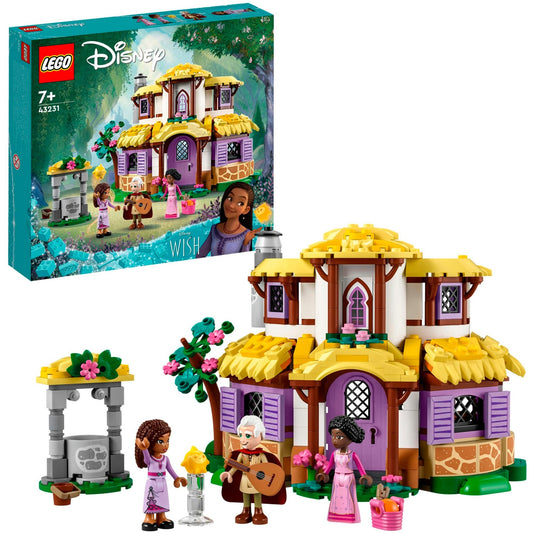 LEGO 43231 Disney Wish Ashas Häuschen, Konstruktionsspielzeug