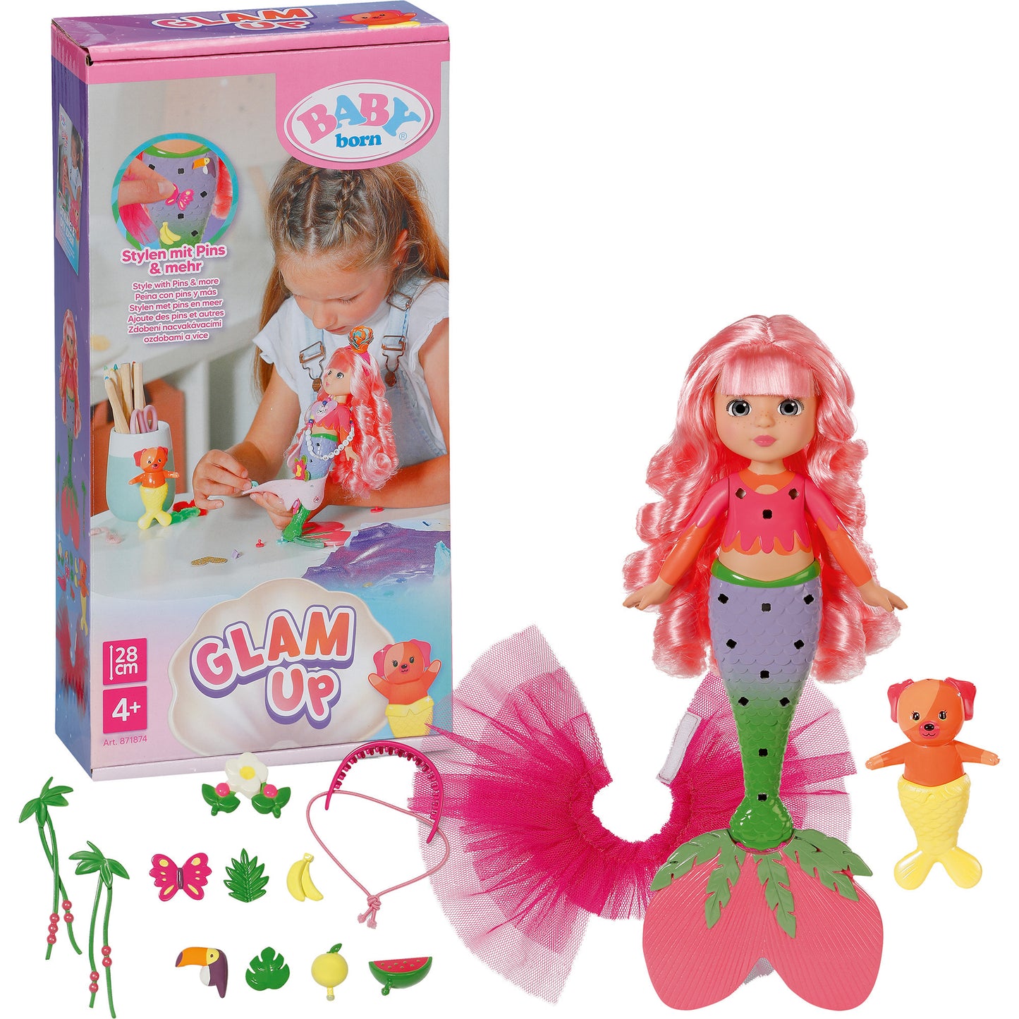 Baby born Glam Up Sunshine, Puppe