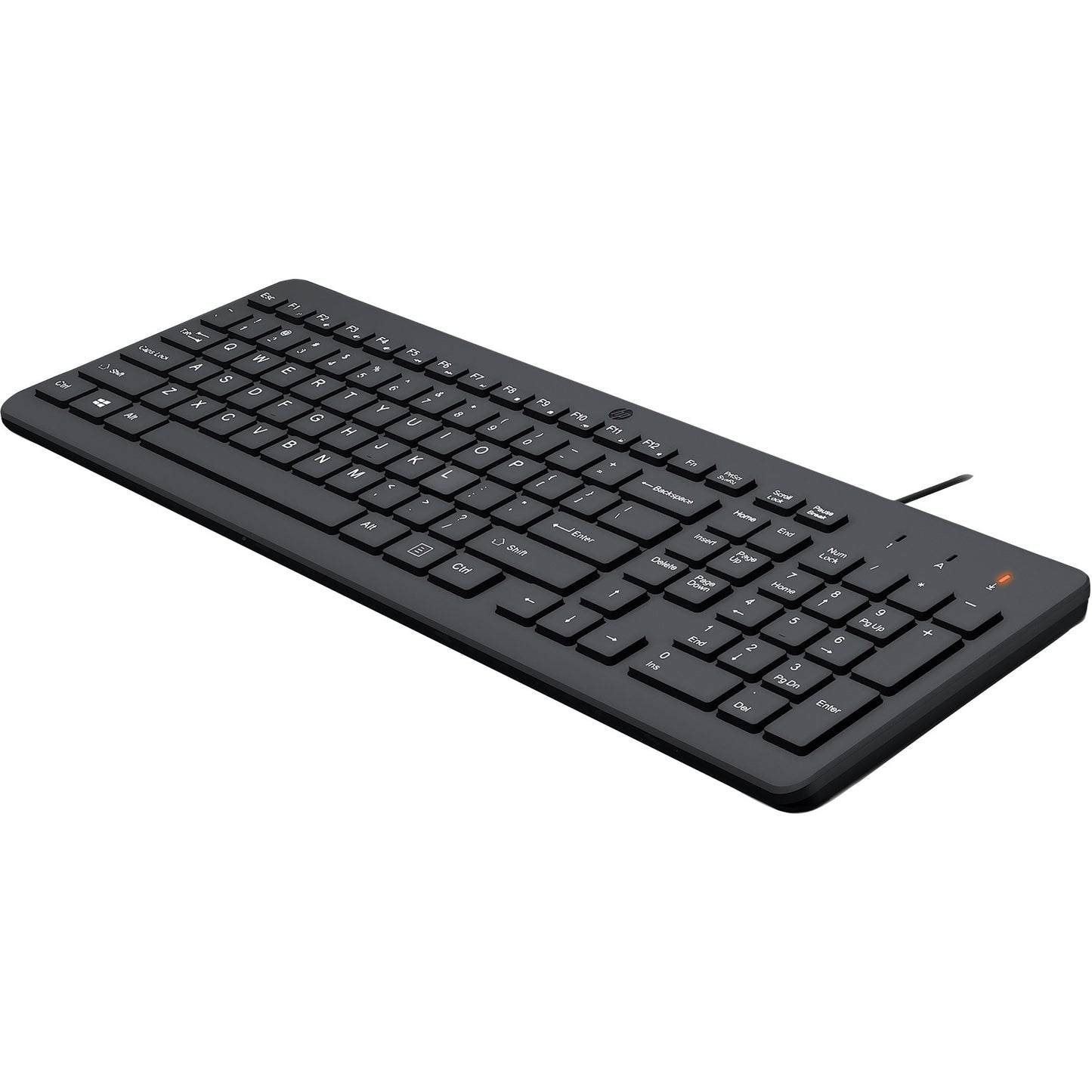 HP 150 Kabelgebundene Tastatur (schwarz, DE-Layout)