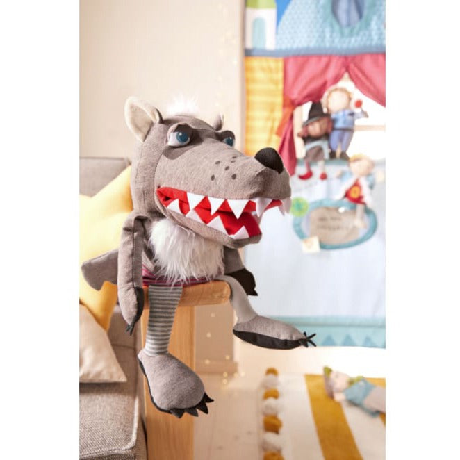 HABA Handpuppe Wolf Grisbert (37 cm)