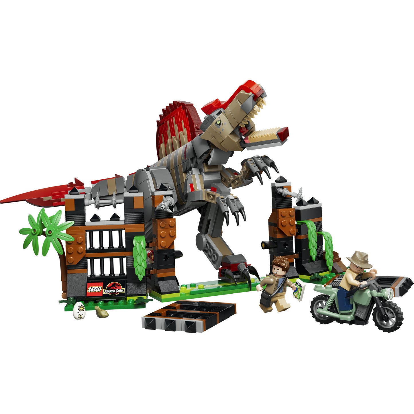 77982 Jurassic World Flucht des Spinosaurus, Konstruktionsspielzeug