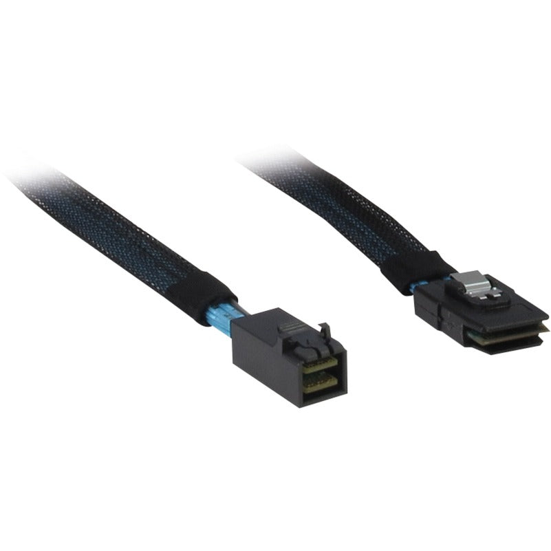 Inter-Tech Kabel SFF 8643 > SFF 8087 (schwarz, 0,75 Meter (ummantelt))