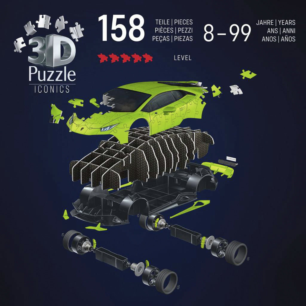 3D Puzzle Iconics: Lamborghini Huracán EVO