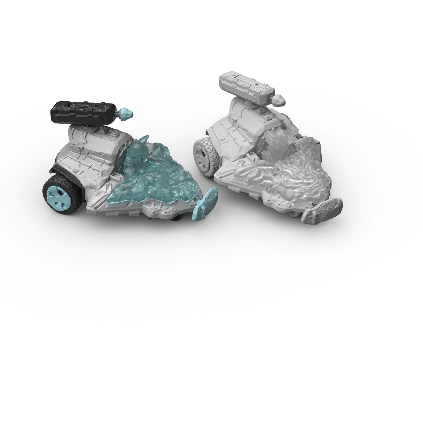 Eldrador Creatures Eis Düsenjet Fahrzeug mit Mini Cretaure, Spielfigur