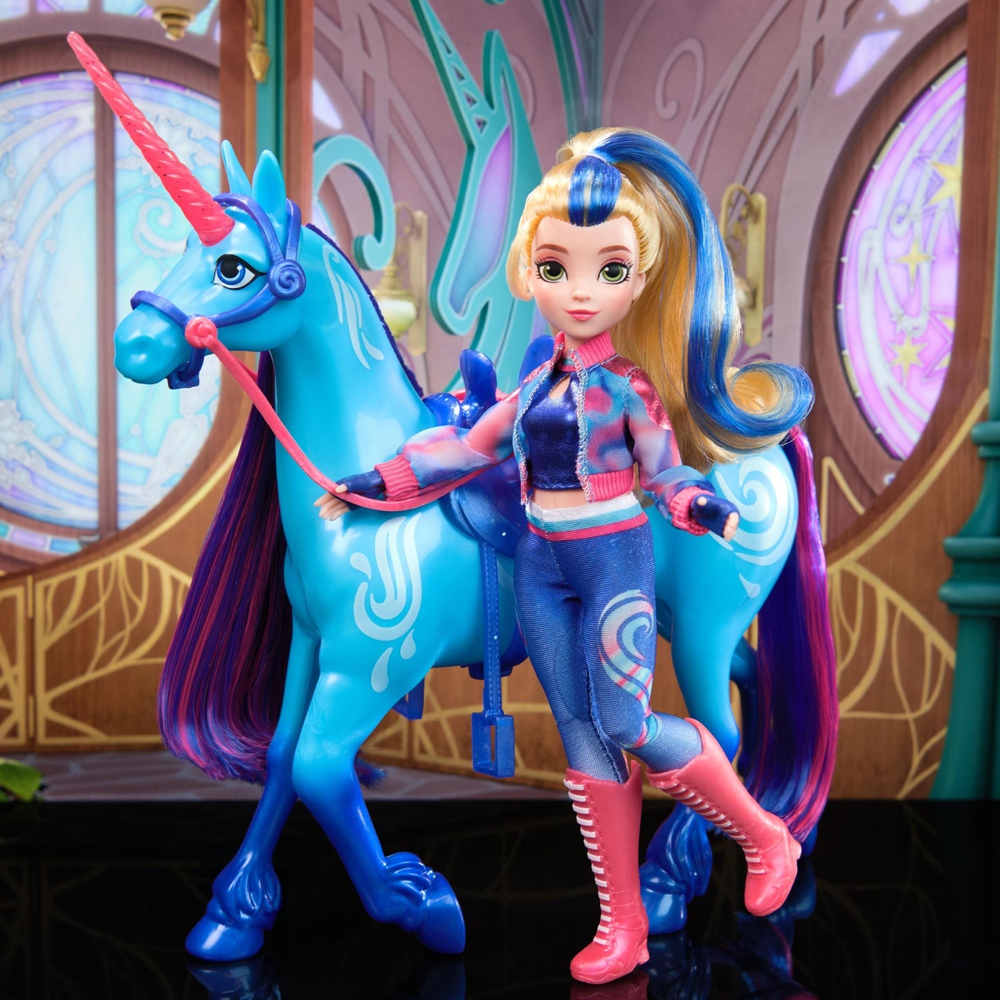 Spinmaster Unicorn Academy - Ankleidepuppe Isabel