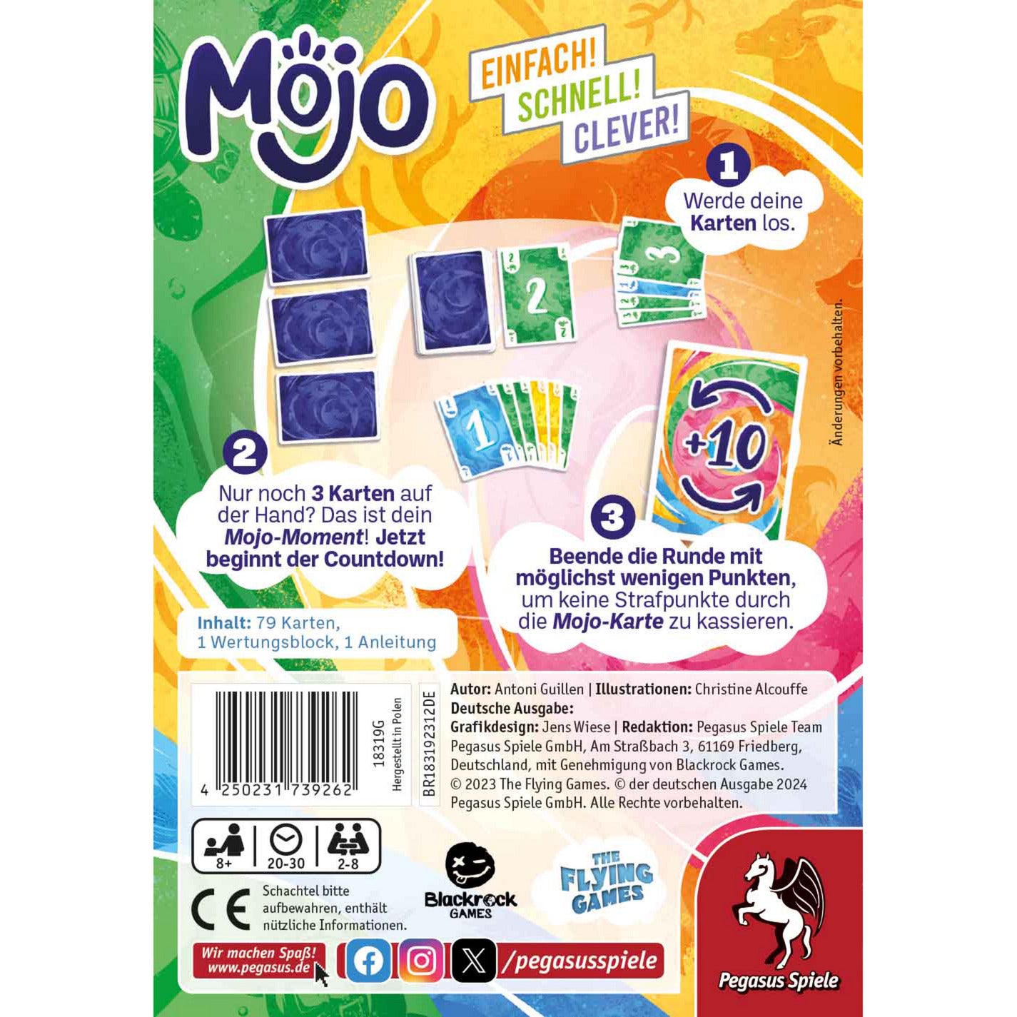 Mojo, Kartenspiel