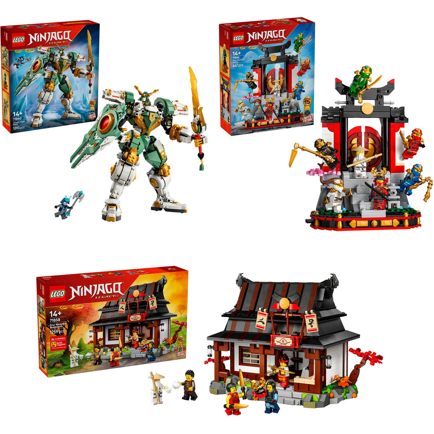 Ninjago 15-Jahre-Jubiläums-Bundle, Konstruktionsspielzeug