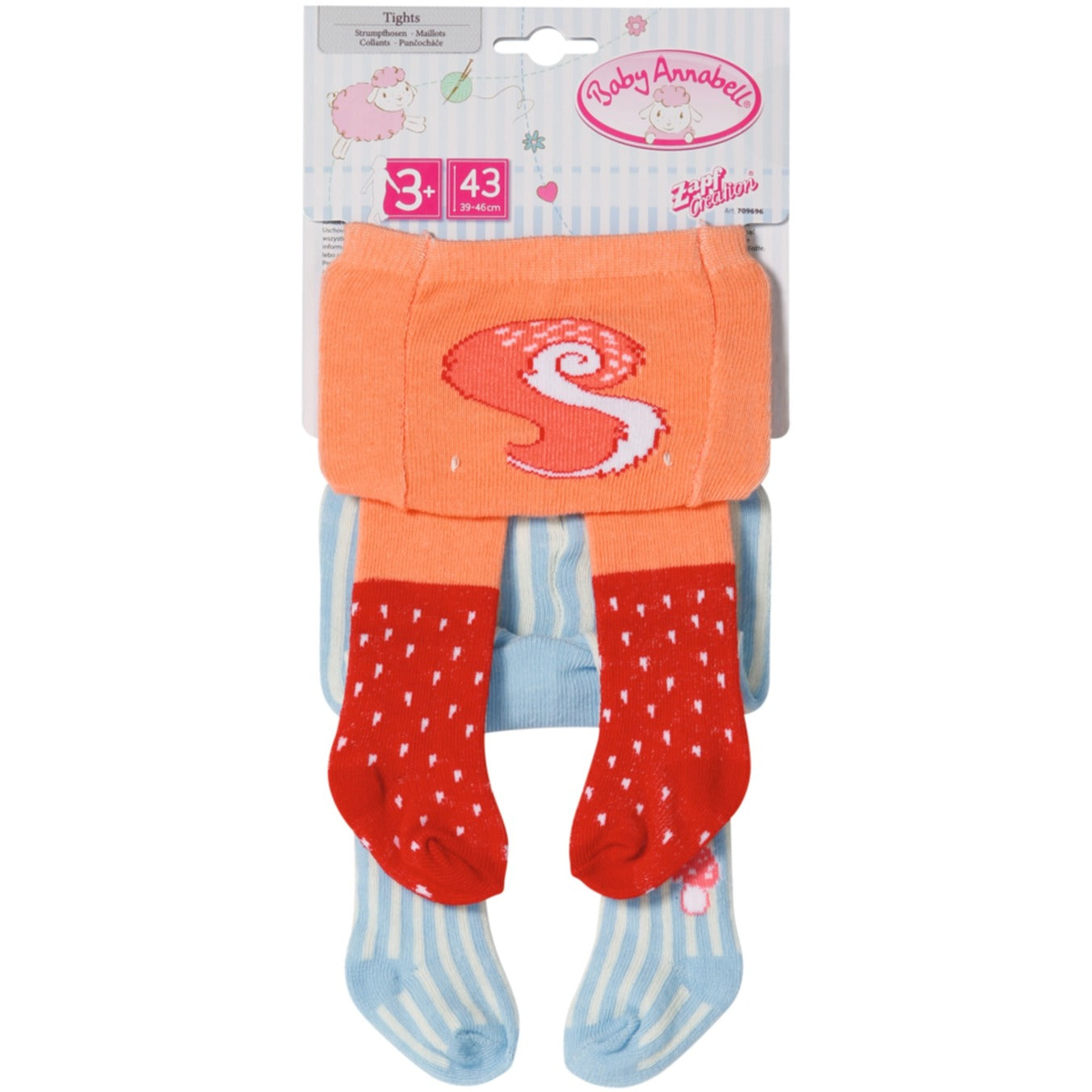 ZAPF Creation Baby Annabell® Strumpfhosen 2er-Pack 43cm (sortierter Artikel)