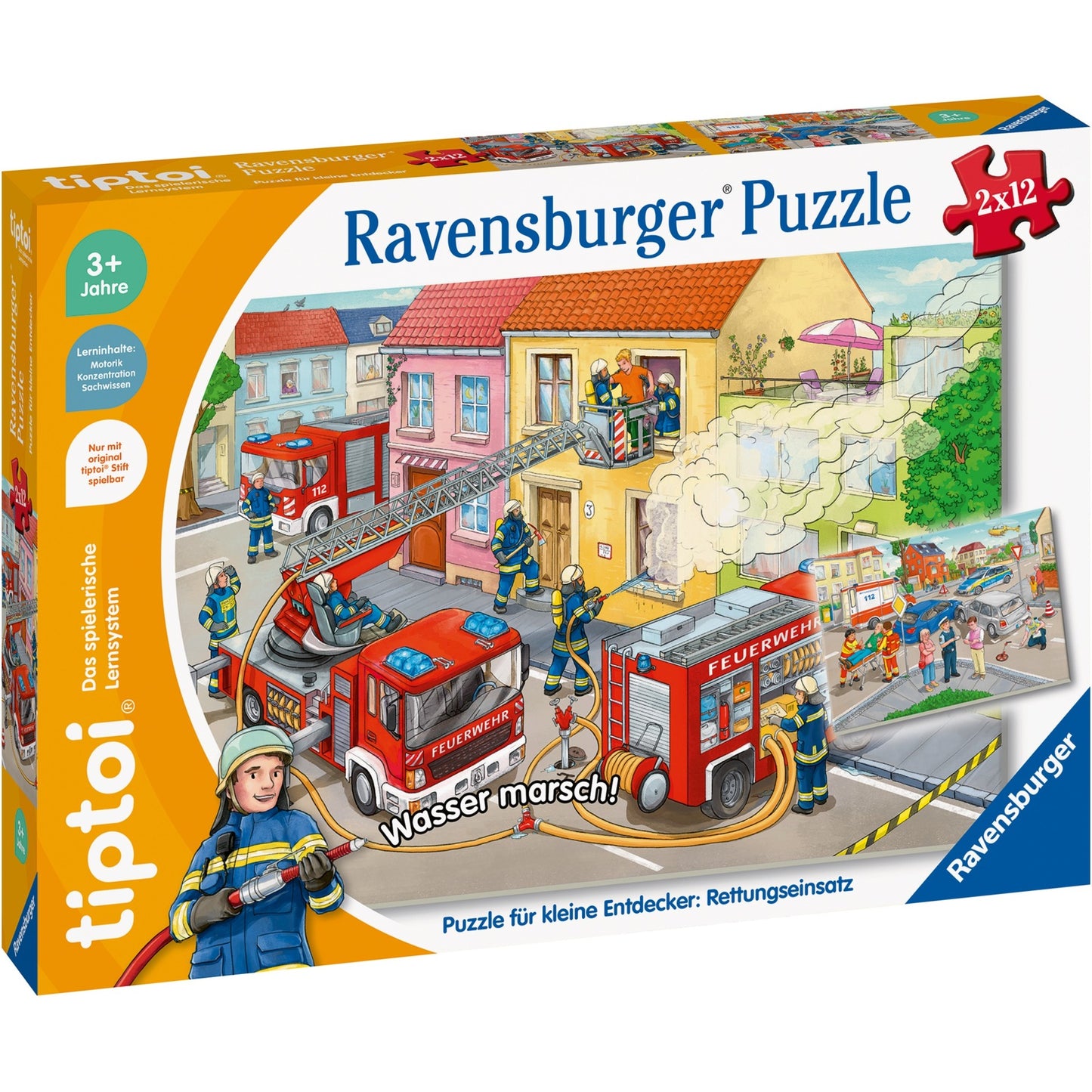 Ravensburger tiptoi Puzzle für kleine Entdecker: Rettungseinsatz