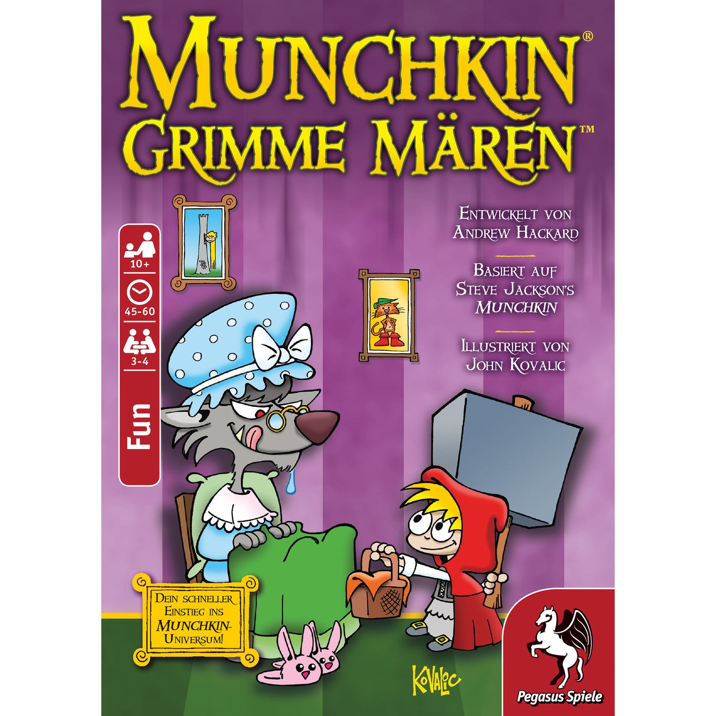 Munchkin Grimme Mären, Kartenspiel