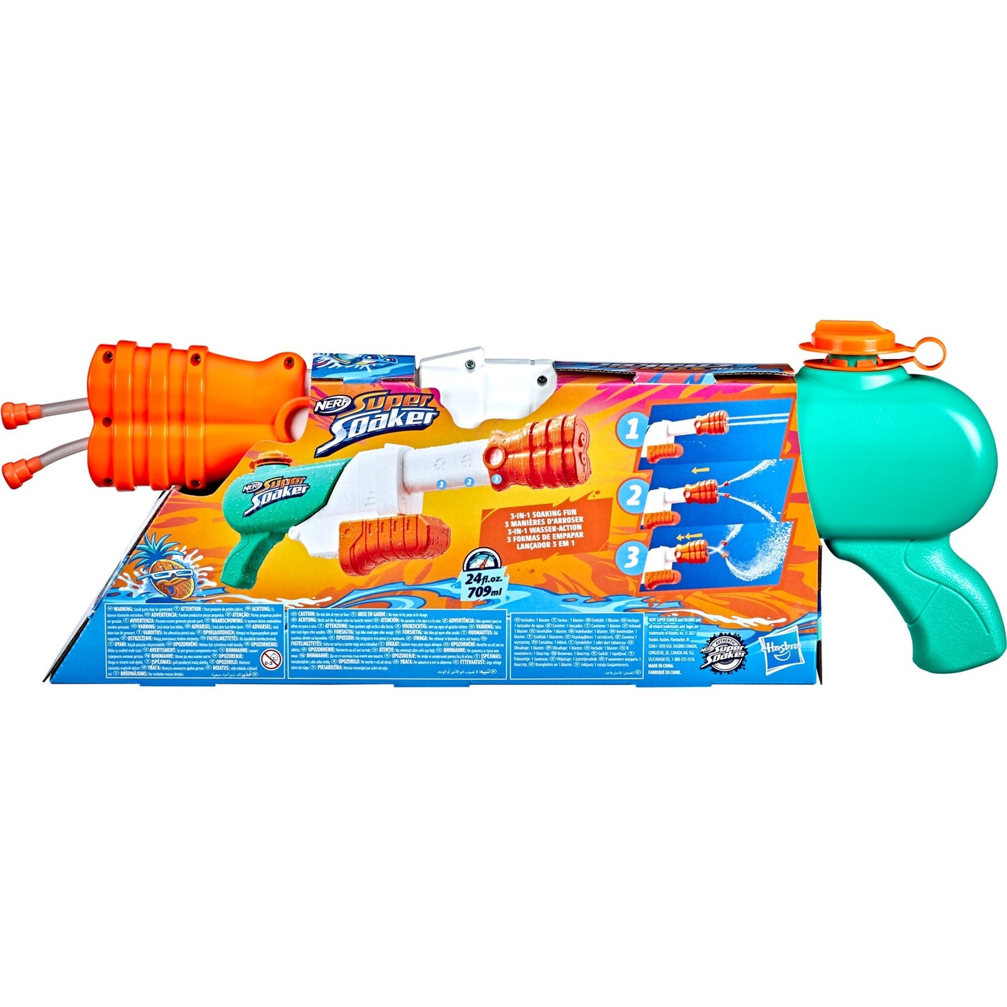 Hasbro Nerf Super Soaker Hydro Frenzy (türkis/weiss)