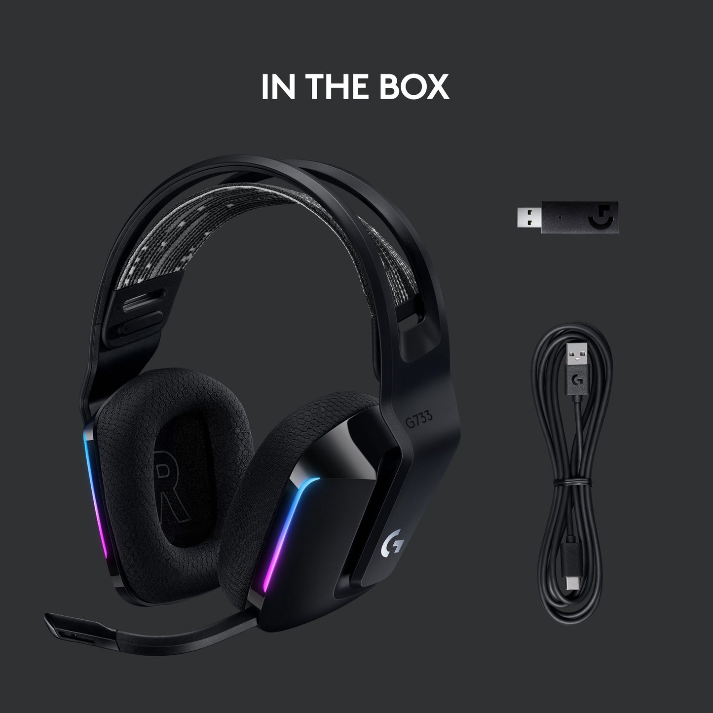 G733 LIGHTSPEED, Gaming-Headset