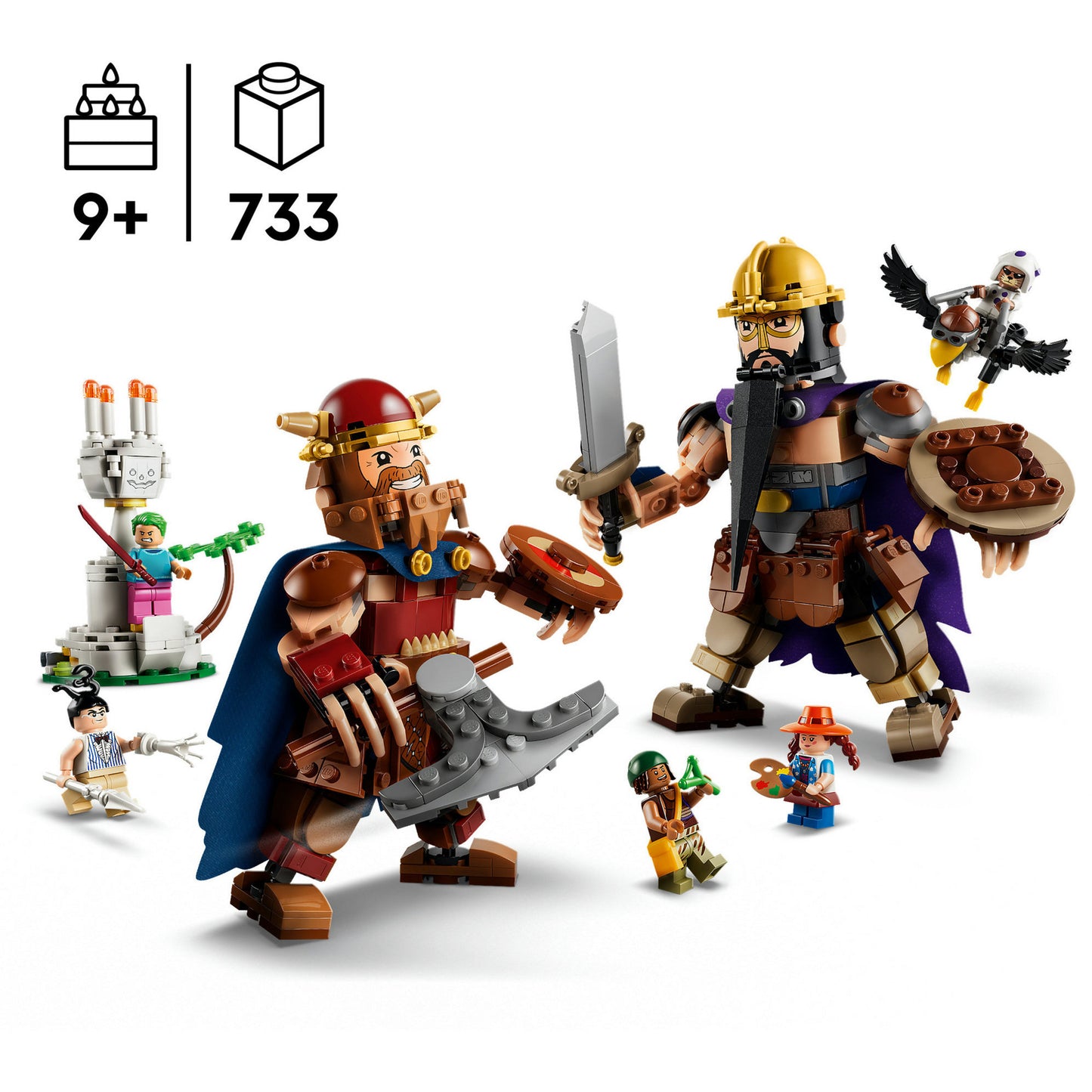 75644 One Piece Woogey vs. Boogey - Riesen aus Little Garden, Konstruktionsspielzeug