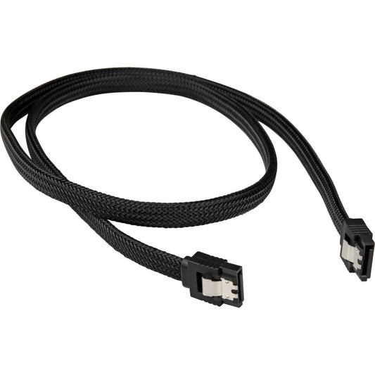 Sharkoon Sata III Kabel sleeve (schwarz, 100 cm)