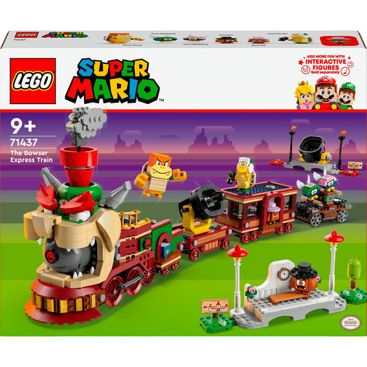 LEGO 71437 Super Mario Der Bowser-Schnellzug, Konstruktionsspielzeug