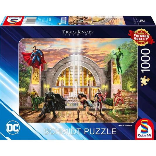 Schmidt Spiele Thomas Kinkade Studios: DC Justics League - Hall Of Justice (1000 Teile)