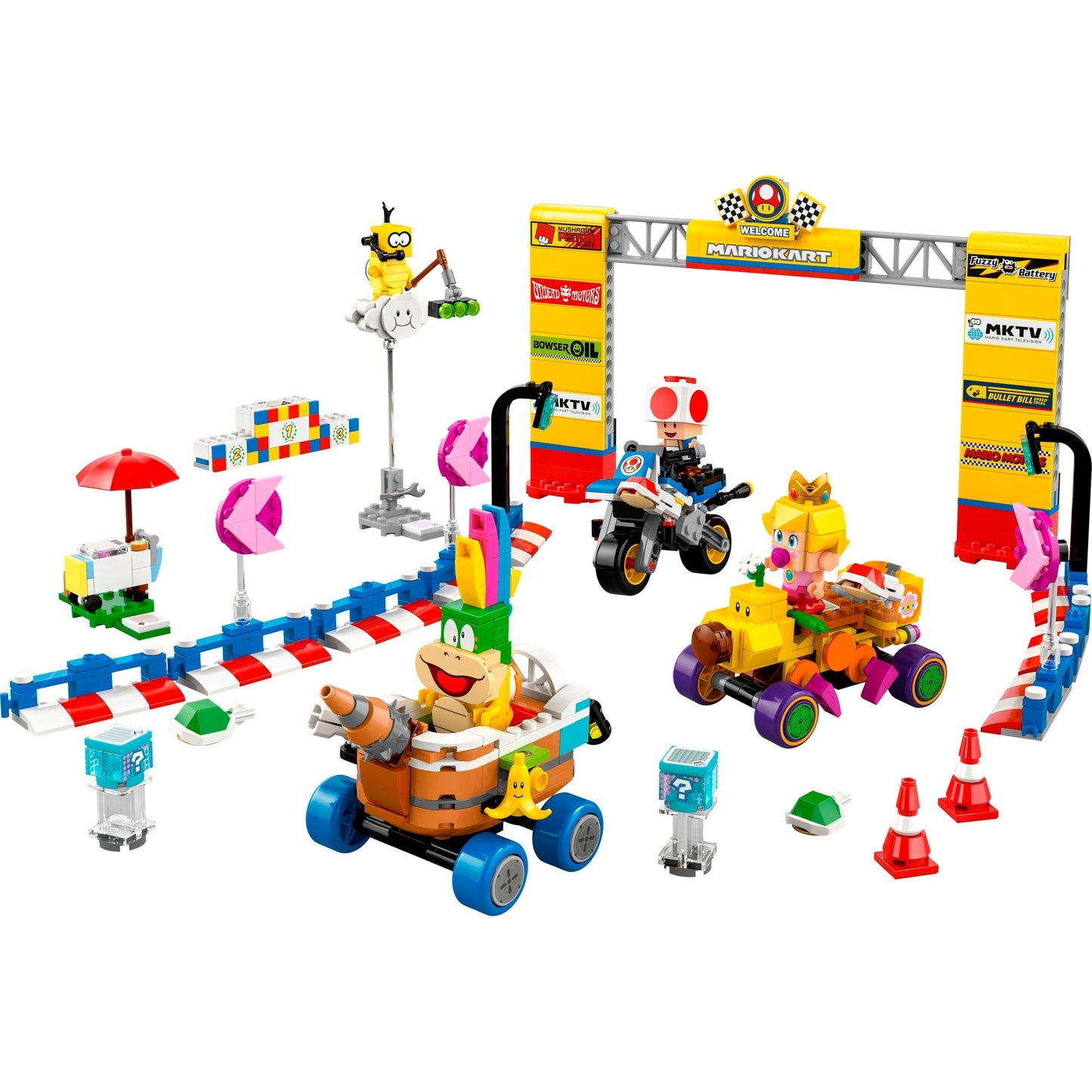 LEGO 72036 Super Mario - Mario Kart: Baby Peach & Grand Pix-Set