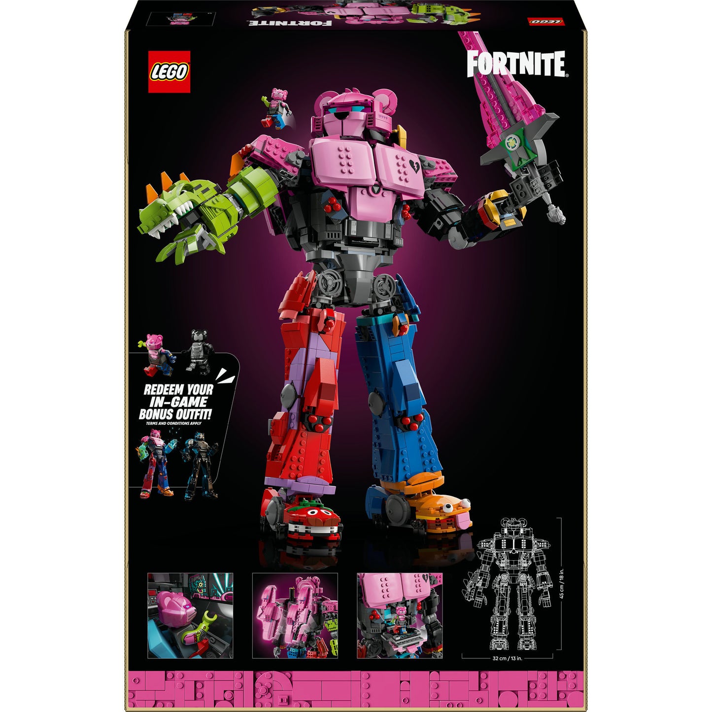 77078 Fortnite Mecha-Anführer, Konstruktionsspielzeug