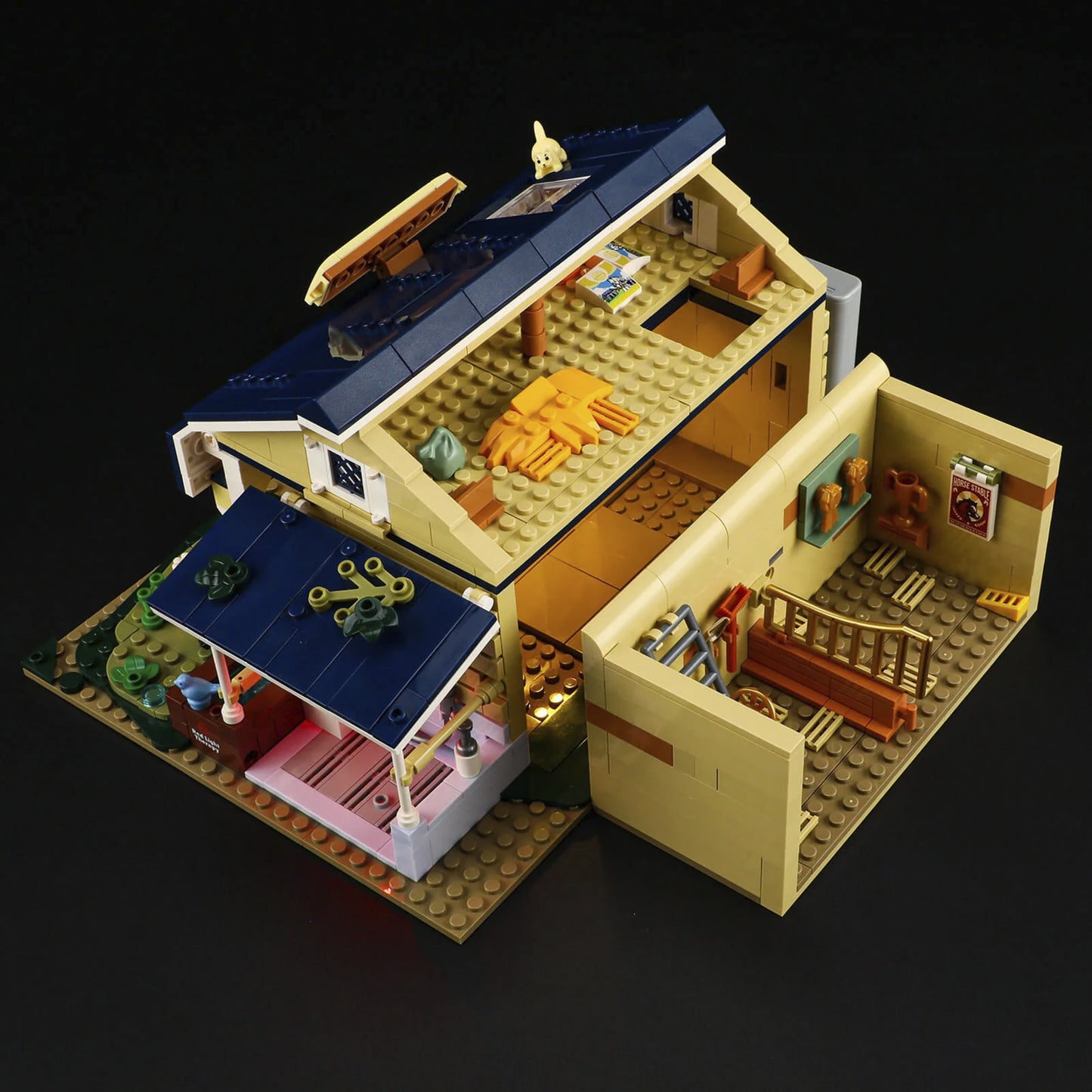 Pferdestall, Konstruktionsspielzeug