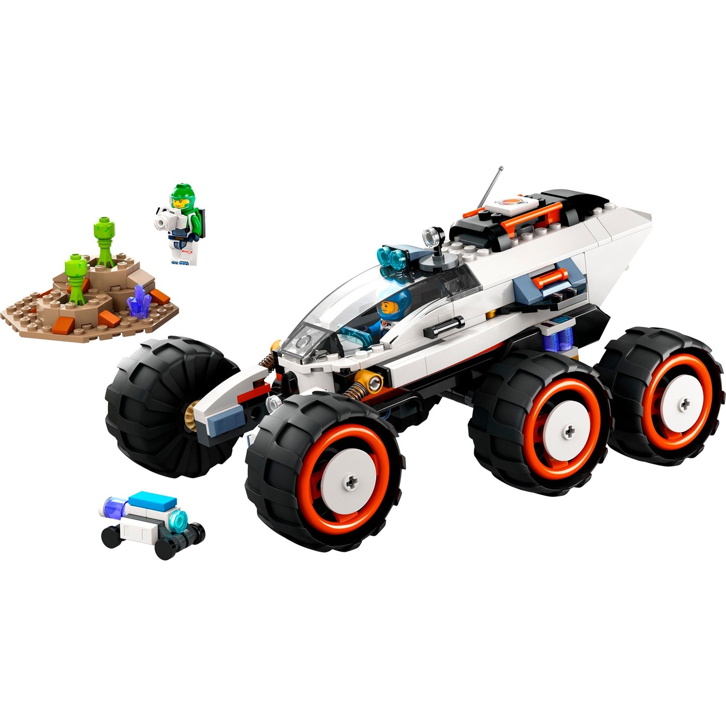 LEGO 60431 City Weltraum-Rover mit Außerirdischen, Konstruktionsspielzeug