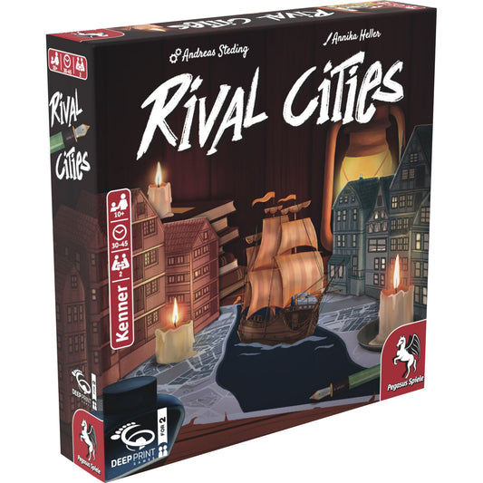 Deep Pint Games Rival Cities, Brettspiel