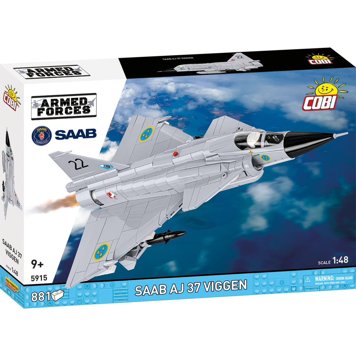 Saab AJ 37 Viggen, Konstruktionsspielzeug