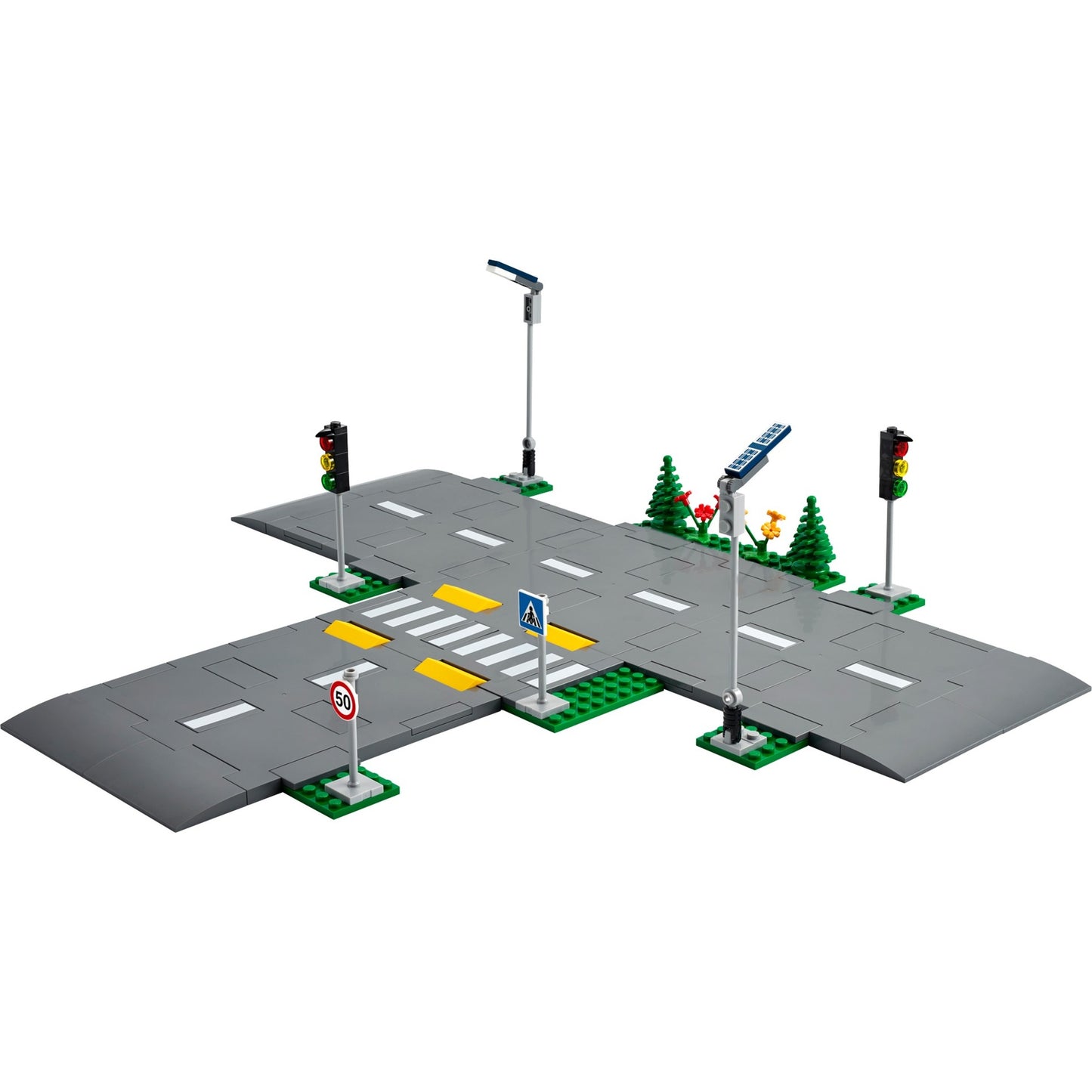 LEGO 60304 City Straßenkreuzung mit Ampeln, Konstruktionsspielzeug