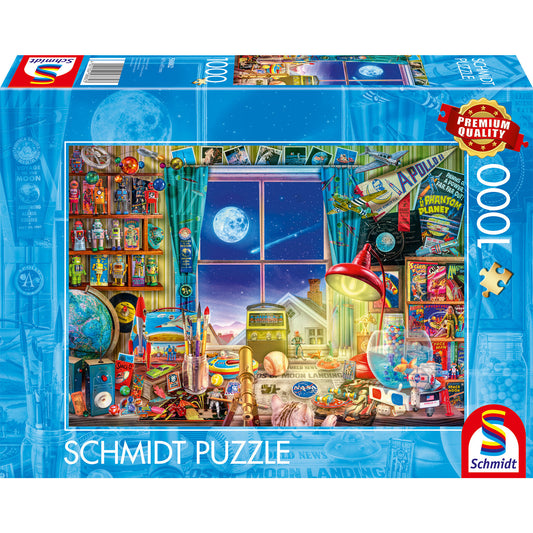 Bis zum Mond, Puzzle