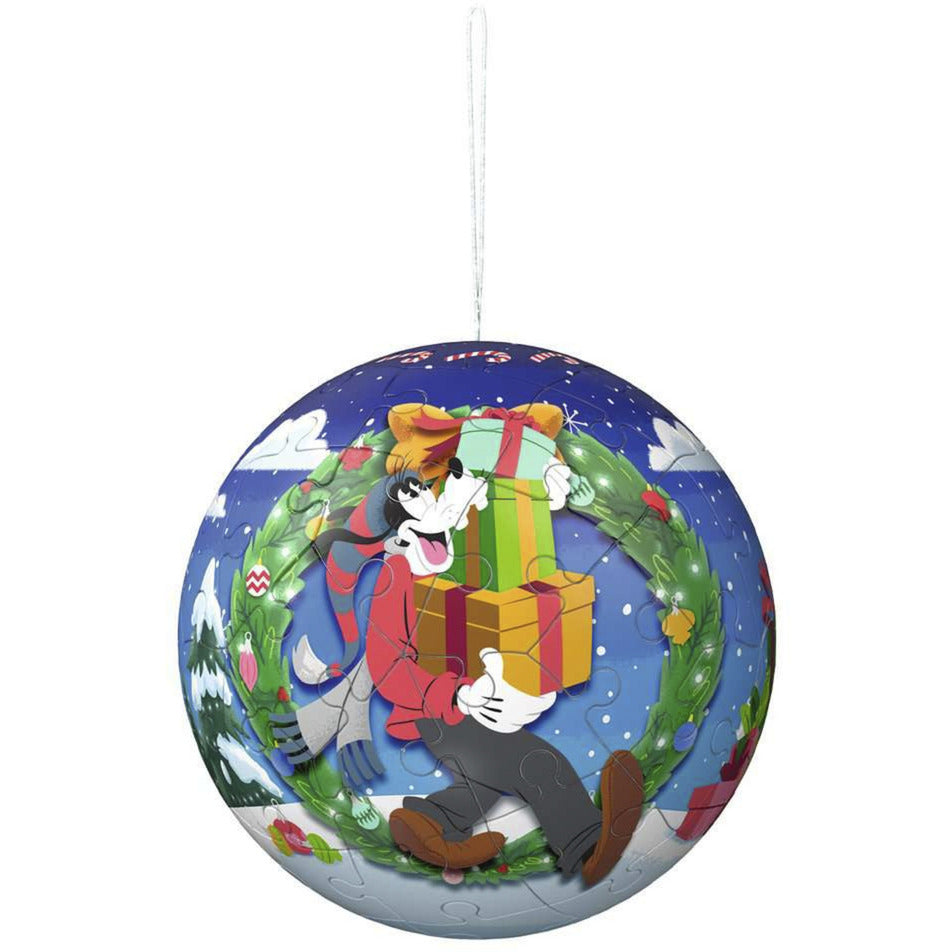 3D Puzzleball Disney Weihnachtskugel-Set