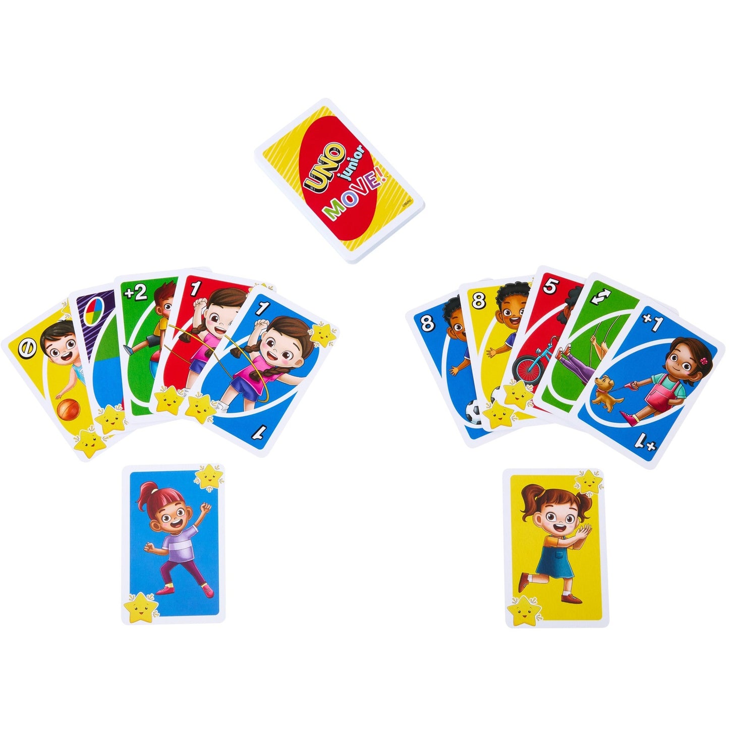 Mattel Games UNO Junior Move, Kartenspiel