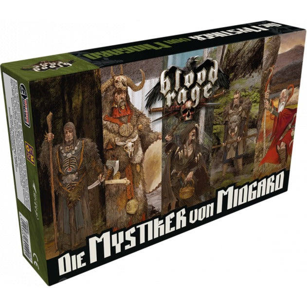 Asmodee Blood Rage - Die Mystiker von Midgard, Brettspiel