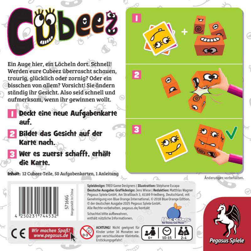 Cubeez, Brettspiel