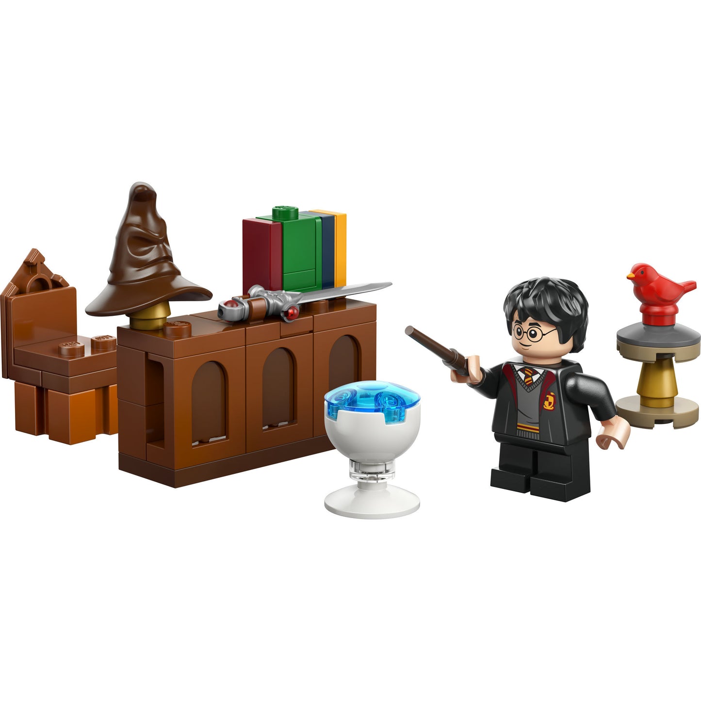 30724 Harry Potter Dumbledores Büro mit Harry Potter, Konstruktionsspielzeug