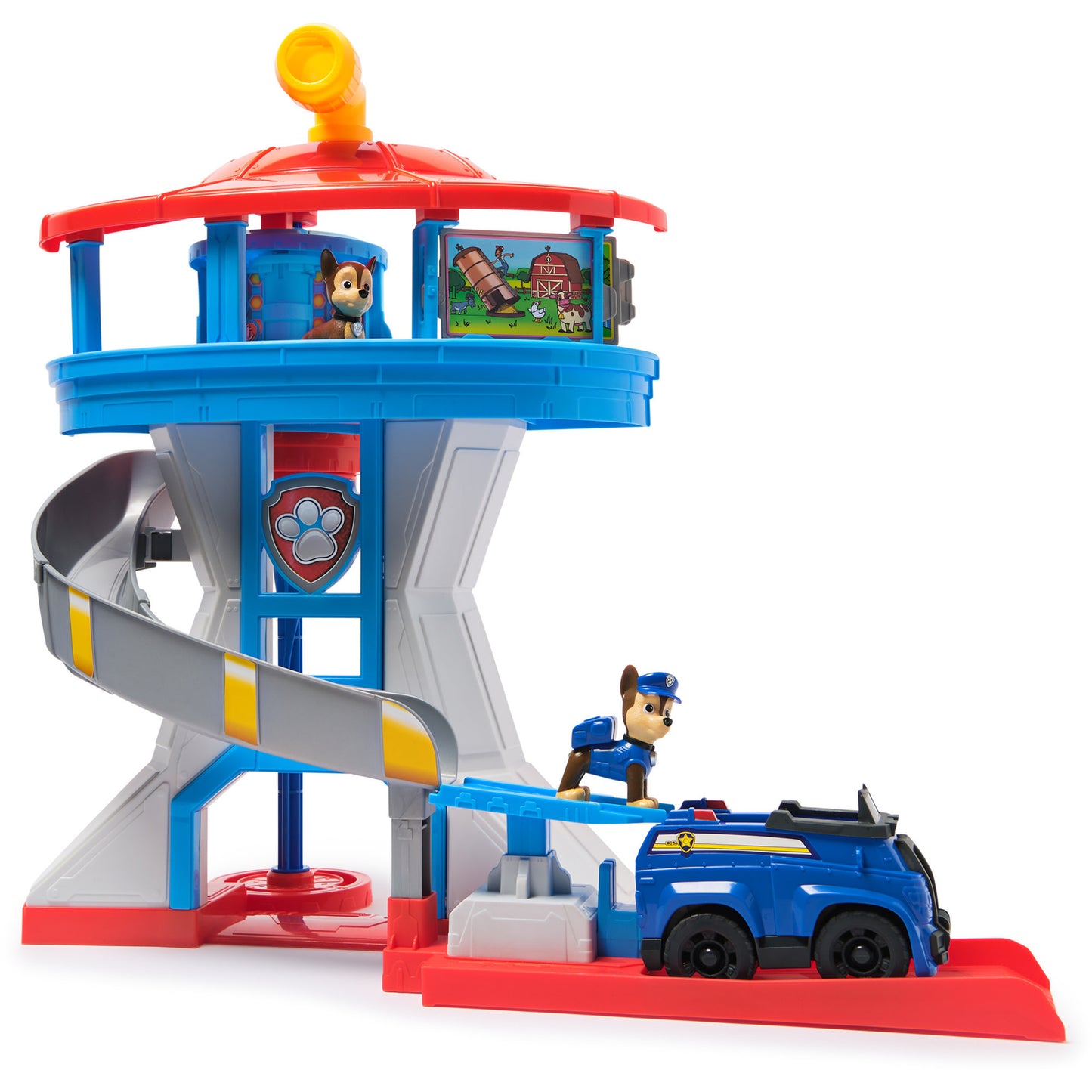 Paw Patrol - Lookout Tower Hauptquartier Spielset, Spielgebäude