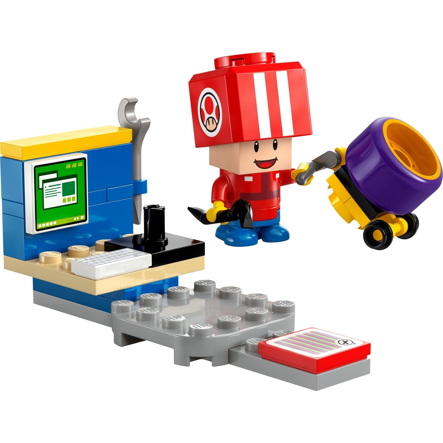 30702 Mario Kart -Toad (Boxencrew), Konstruktionsspielzeug
