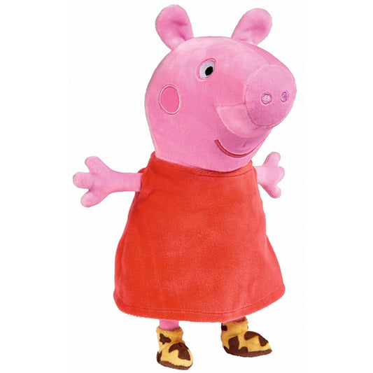 Simba Peppa Wutz mit Sound (rosa/rot, 22 cm)