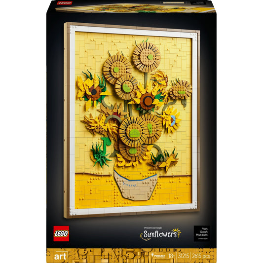 31215 Art Vincent van Gogh - Sonnenblumen, Konstruktionsspielzeug