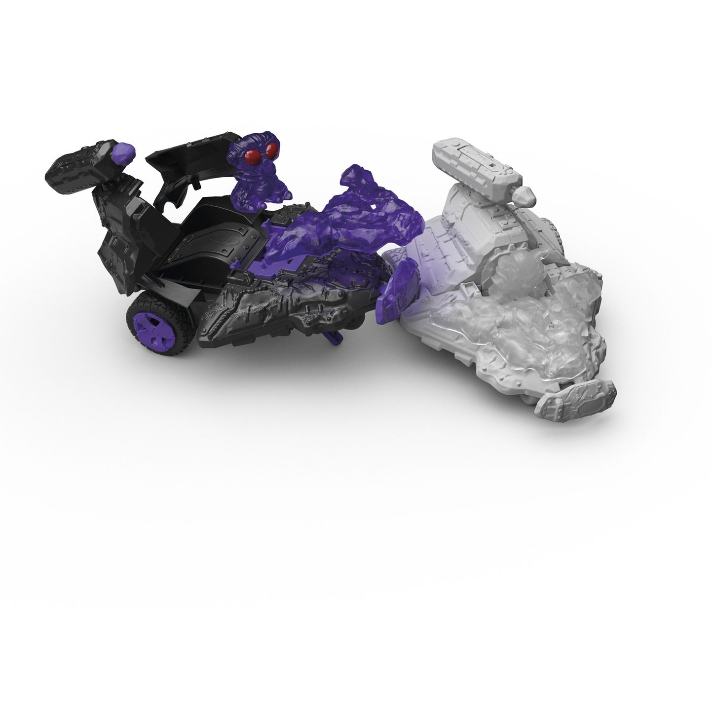 Eldrador Creatures Schatten Düsenjet Fahrzeug mit Mini Cretaure, Spielfigur