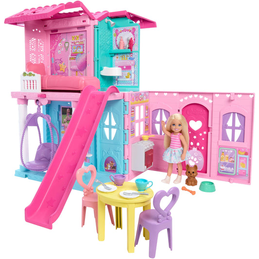 Barbie aufklappbares Chelsea Pop-Up-Haus, Spielgebäude